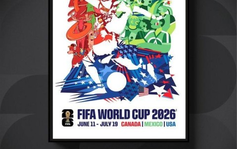 ewc电竞世界杯官网-FIFA发布世界杯官方赛事海报：由美加墨三国艺术家共同设计