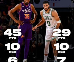 换队继续输！KD45分力压塔图姆 但他已连输绿军7次